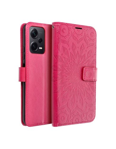 MEZZO Etui pour XIAOMI Redmi NOTE 12 5G mandala magenta