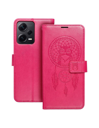MEZZO Etui pour XIAOMI Redmi NOTE 12 PRO Plus 5G dreamcatcher magenta