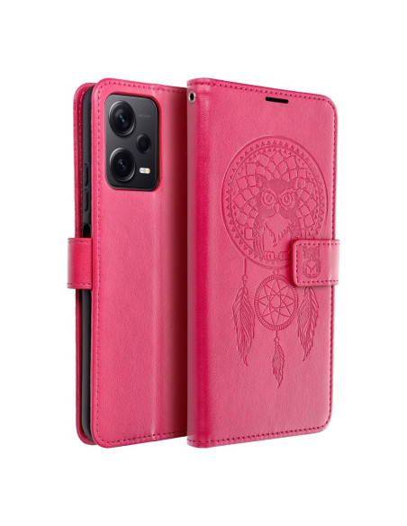 MEZZO Etui pour XIAOMI Redmi NOTE 12 PRO Plus 5G dreamcatcher magenta