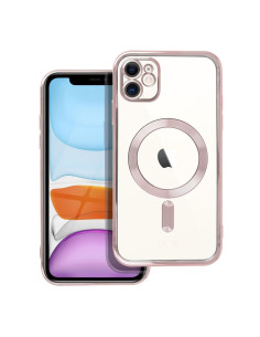 ELECTRO MAG COVER compatible avec MagSafe pour IPHONE 11 rose gold