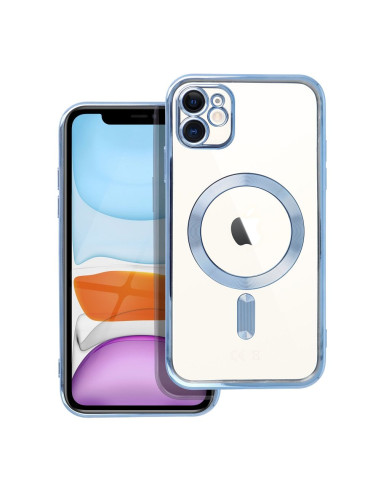ELECTRO MAG COVER compatible avec MagSafe pour IPHONE 11 bleu