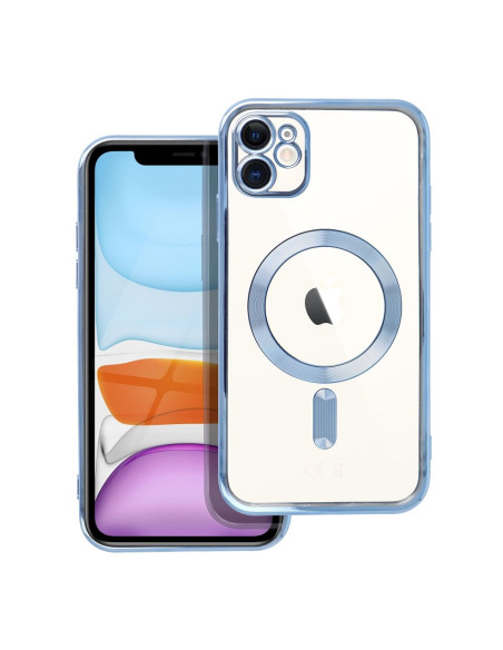 ELECTRO MAG COVER compatible avec MagSafe pour IPHONE 11 bleu