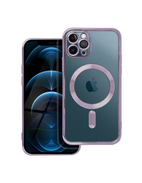 ELECTRO MAG COVER case compatible with MagSafe for IPHONE 11 Pro deep purple