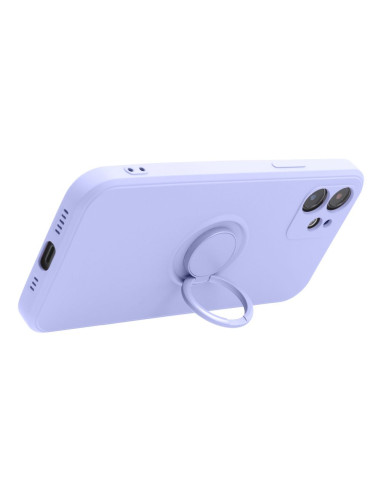 Coque SILICONE RING pour XIAOMI Redmi 12C violet