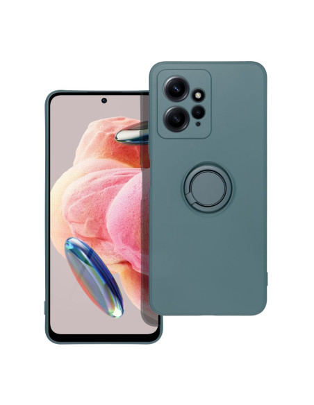 Coque SILICONE RING pour XIAOMI Redmi NOTE 12 4G vert