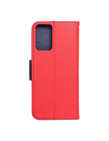 Étui pour XIAOMI Redmi NOTE 12S rouge / bleu marine