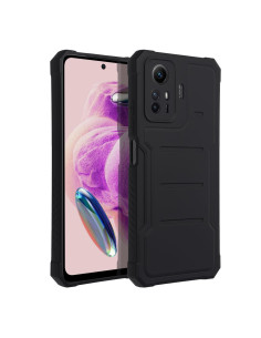 Coque HEAVY DUTY pour XIAOMI Redmi Note 12S noir 2