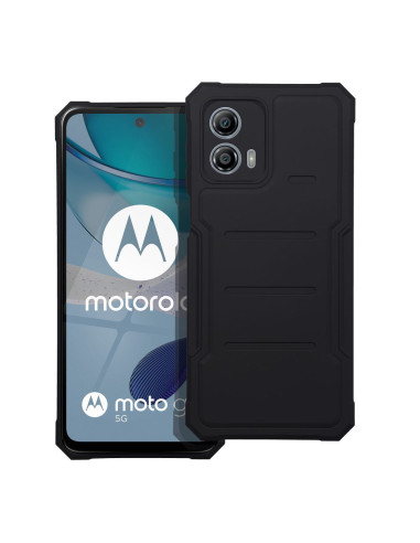 Coque HEAVY DUTY pour MOTOROLA G53 noir