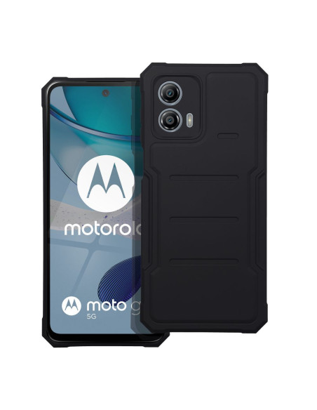 Coque HEAVY DUTY pour MOTOROLA G53 noir