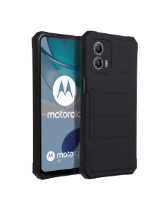 Coque HEAVY DUTY pour MOTOROLA G53 noir 2