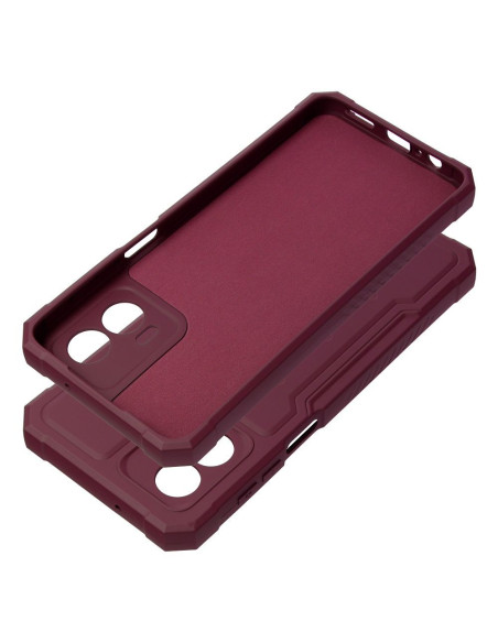 Coque pour MOTOROLA G53 bordeaux