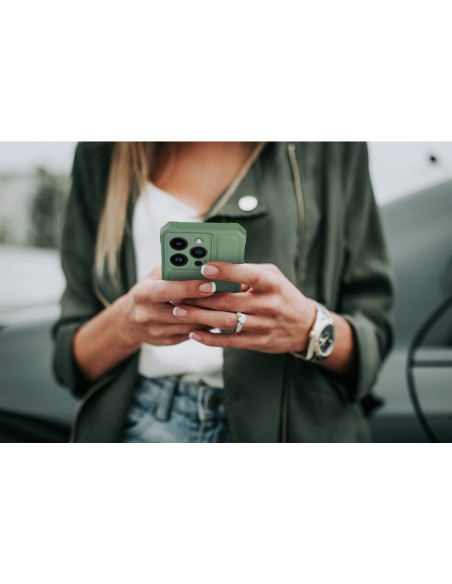 Coque HEAVY DUTY pour MOTOROLA G53 kaki