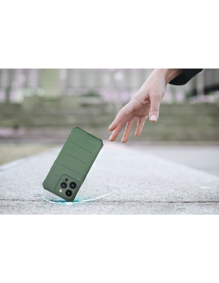Coque HEAVY DUTY pour MOTOROLA G53 kaki