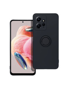 Coque SILICONE RING pour XIAOMI Redmi NOTE 12 4G noir