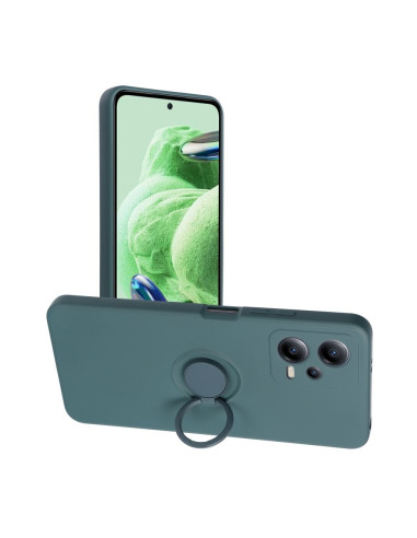 Coque SILICONE RING pour XIAOMI Redmi NOTE 12 5G vert