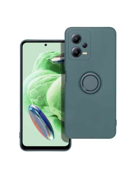 Coque SILICONE RING pour XIAOMI Redmi NOTE 12 5G vert