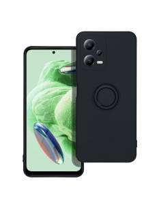 Coque SILICONE RING pour XIAOMI Redmi NOTE 12 5G noir 2