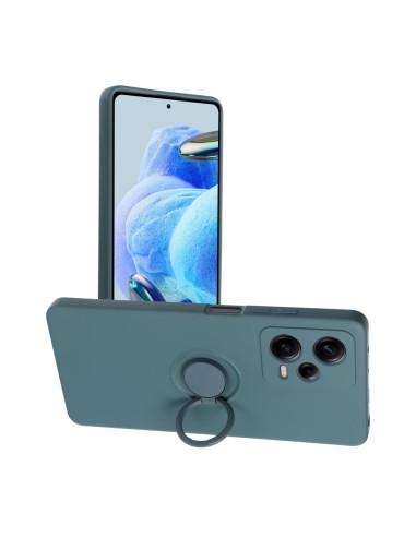 Coque SILICONE RING pour XIAOMI Redmi NOTE 12 PRO 5G vert