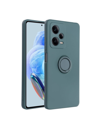 Coque SILICONE RING pour XIAOMI Redmi NOTE 12 PRO 5G vert