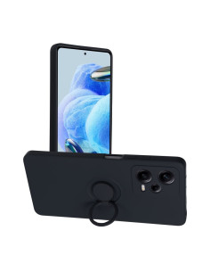 Coque SILICONE RING pour XIAOMI Redmi NOTE 12 PRO 5G noir