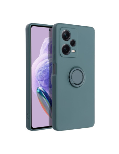 Coque SILICONE RING pour XIAOMI Redmi NOTE 12 PRO+ 5G vert
