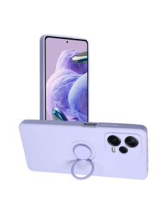 Coque SILICONE RING pour XIAOMI Redmi NOTE 12 PRO+ 5G violet