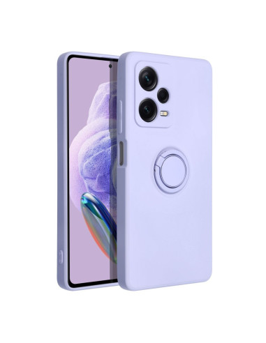 Coque SILICONE RING pour XIAOMI Redmi NOTE 12 PRO+ 5G violet
