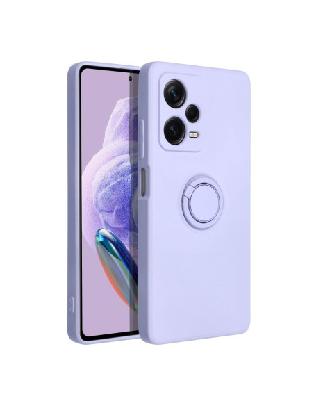 Coque SILICONE RING pour XIAOMI Redmi NOTE 12 PRO+ 5G violet
