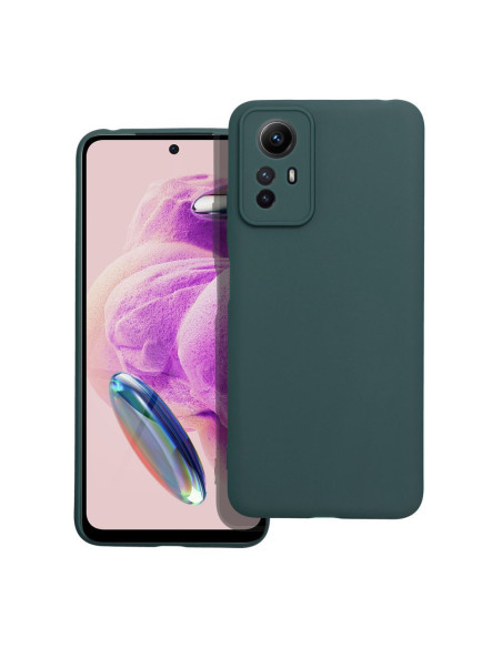 Coque MATT pour XIAOMI Redmi NOTE 12S vert foncé