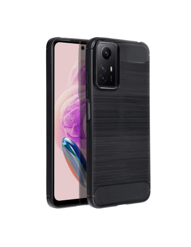 COQUE FORCELL - CARBON pour XIAOMI Redmi NOTE 12S NOIR