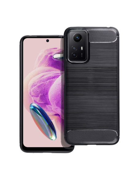 COQUE FORCELL - CARBON pour XIAOMI Redmi NOTE 12S NOIR
