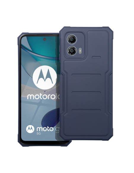 Coque HEAVY DUTY pour MOTOROLA G53 bleu