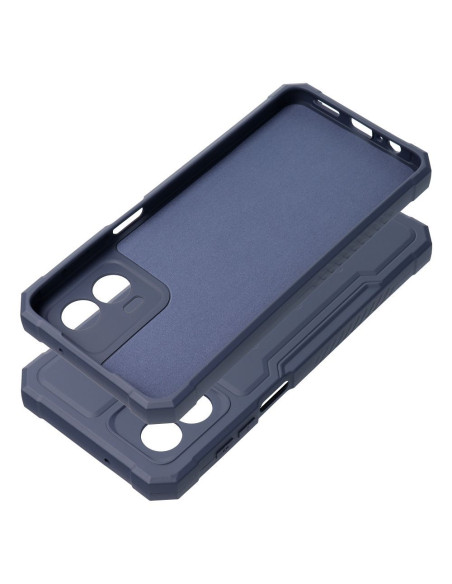 Coque HEAVY DUTY pour MOTOROLA G53 bleu