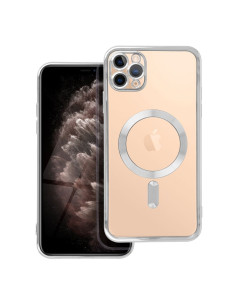 ELECTRO MAG COVER compatible avec MagSafe pour IPHONE 11 Pro Max argenté