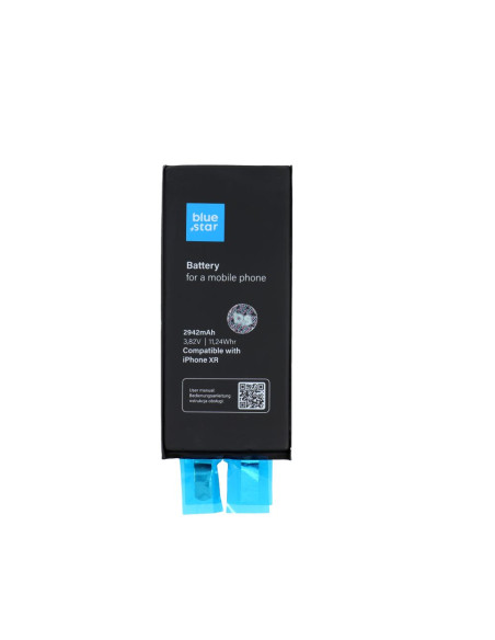 Kit de cellule de batterie (soudage par points requis) sans BMS pour Iphone XR 2942 mAh Blue Star HQ