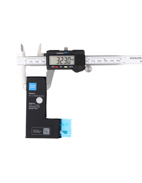 Kit de cellule de batterie (soudage par points requis) sans BMS pour Iphone 11 PRO 3046 mAh Blue Star HQ