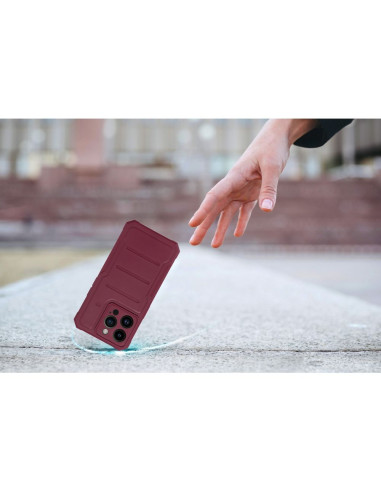 Coque résistante pour MOTOROLA G13 / G23 bordeaux