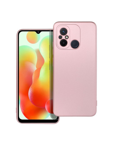 Coque METALLIC pour XIAOMI Redmi 12C rose