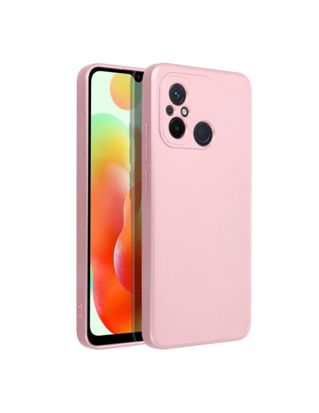 Coque METALLIC pour XIAOMI Redmi 12C rose