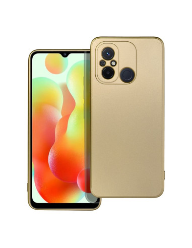 Coque METALLIC pour XIAOMI Redmi 12C or