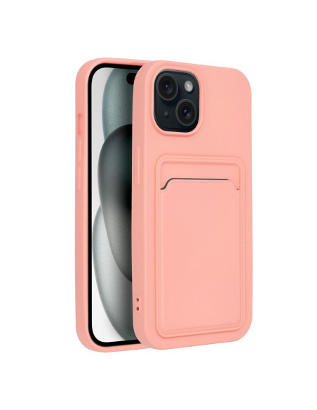 COQUE pour IPHONE 15 rose