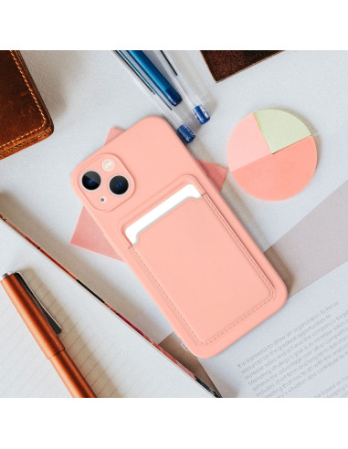 COQUE pour IPHONE 15 rose