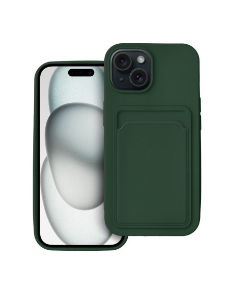 COQUE pour IPHONE 15 vert