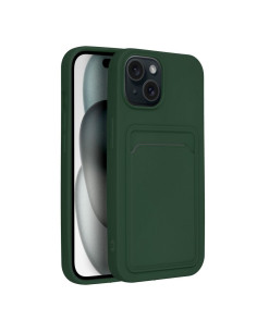 COQUE pour IPHONE 15 vert 2