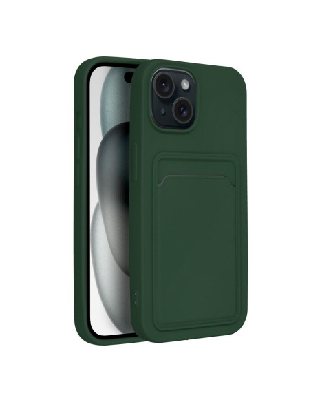 COQUE pour IPHONE 15 vert
