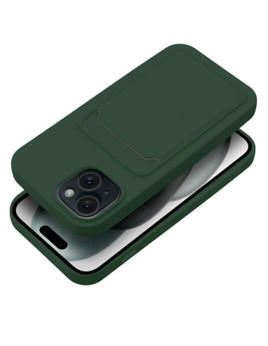 COQUE pour IPHONE 15 vert