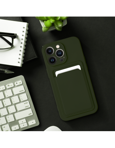 COQUE pour IPHONE 15 vert