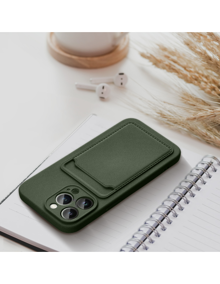 COQUE pour IPHONE 15 vert