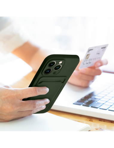 COQUE pour IPHONE 15 Pro Max vert