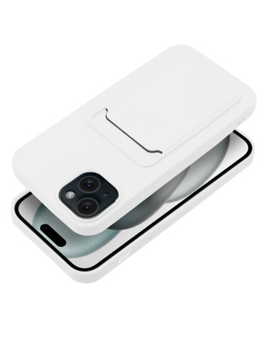 COQUE pour IPHONE 15 Plus blanc